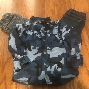 Children’s place, Infant Jeans and button down